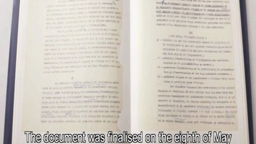 60th anniversary of the Schuman Declaration -The birth of Europe (2010)